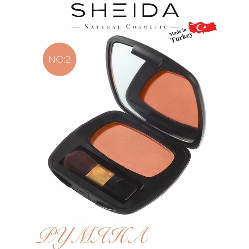 румяна sheida шелковистая румяна silken blush Шелковистая румяна в ассортименте