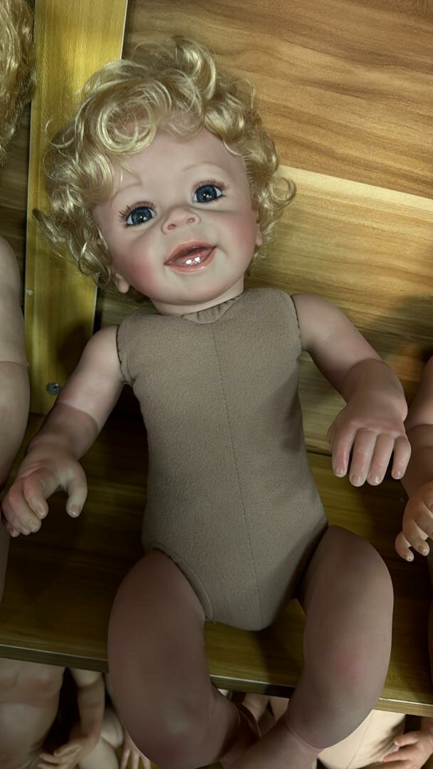 Кукла Реборн мальчик Никита (мягконабивная) 55см/ Реалистичная кукла