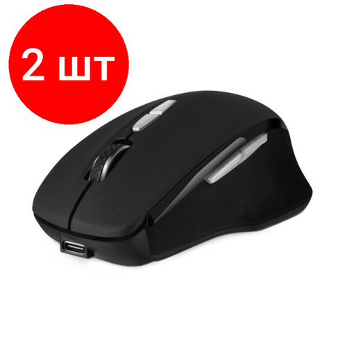 Комплект 2 штук Мышь компьютерная Sven RX-590SW черная SV-018375 402500₽
