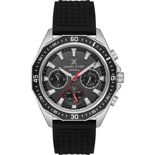 Наручные часы Daniel Klein Exclusive, серебряный, черный