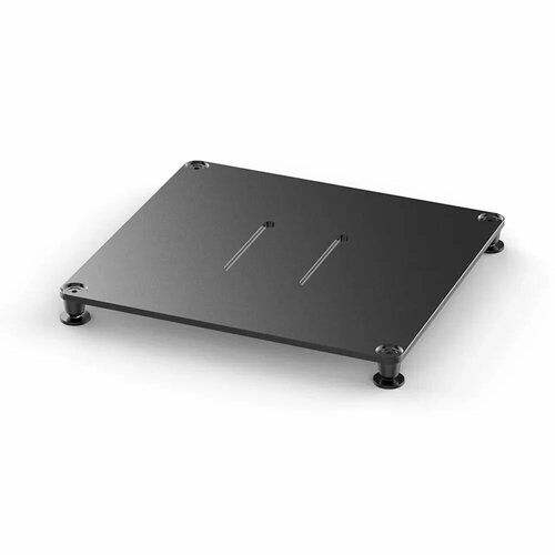 DdHiFi HS300-02 black дисплей стойка под hi-fi аппаратуру (опорные ножки h 2см)