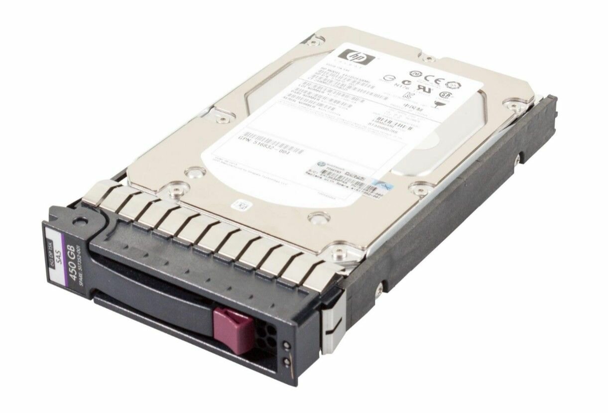 Жесткий диск HP SAS 450Гб 3,5" 15000 rpm (516826-B21)