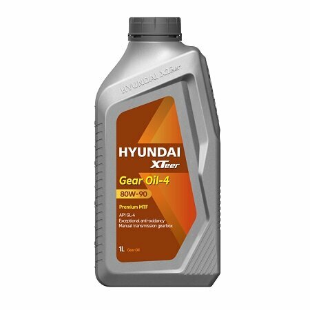 Масло трансмиссионное HYUNDAI XTeer Gear Oil-4 80W90, 85W-90, 1 л