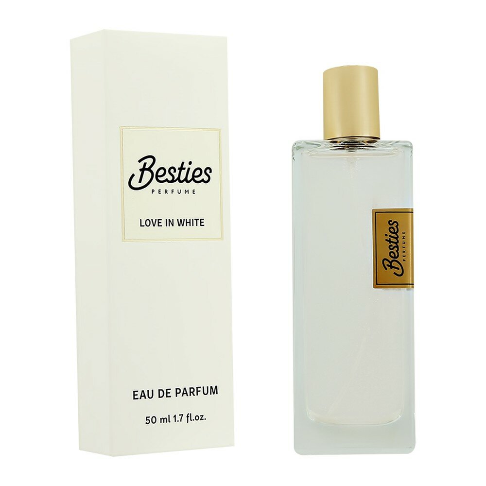 Парфюмерная вода BESTIES PERFUME SHIMMER love in white (жен.) 50 мл