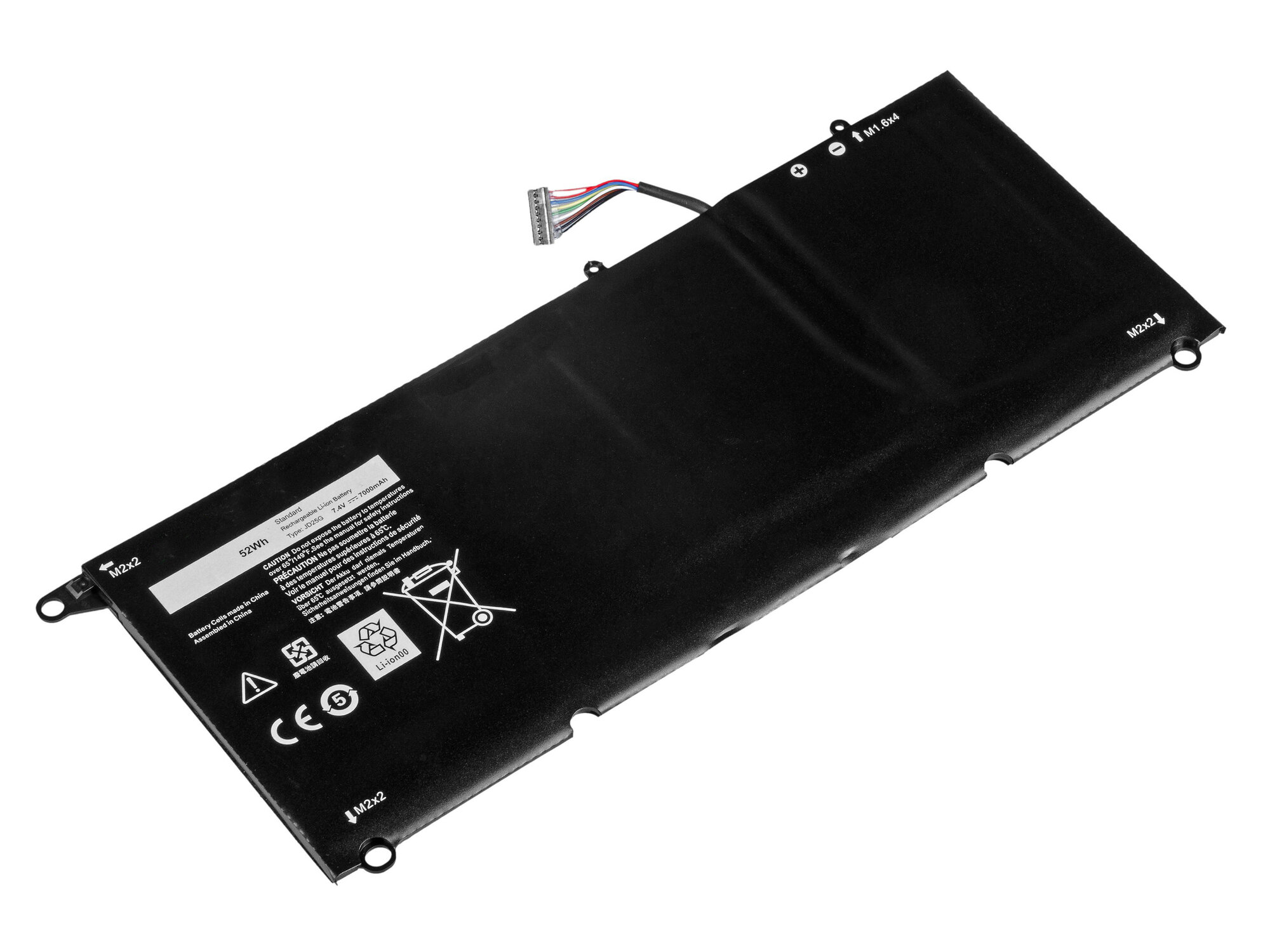 Аккумулятор для Dell PW23Y 7.4V (7000mAh)