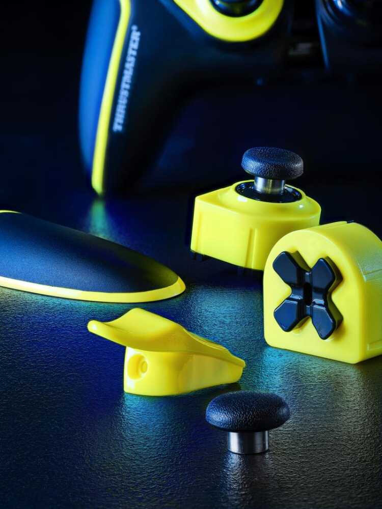 Комплект модулей ThrustMaster Eswap желтый/черный - фото №6