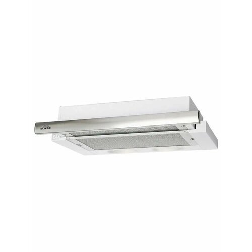 Вытяжка встраиваемая Elikor Интегра 50П-400-В2Л белыйнержавеющая сталь управление кнопочное 1 мотор 869800₽