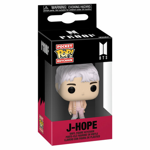 Брелок Funko Pocket POP! Rocks BTS S4 J Hope 72569 брелок funko фиолетовый черный