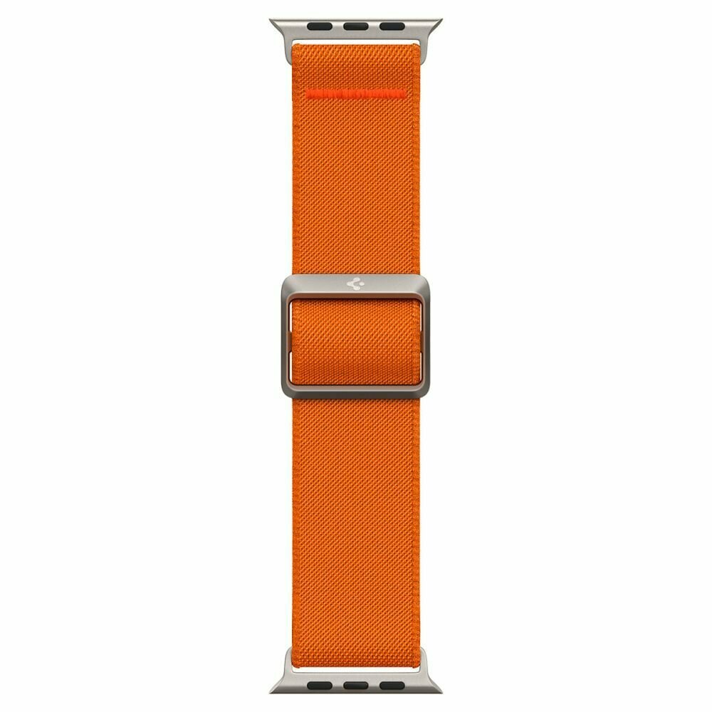 Ремешок Spigen на Apple Watch (49/45/44/42 mm) (AMP05986) Lite Fit Ultra / Спиген для Эпл Вотч ремешок, оранжевый — фото 1