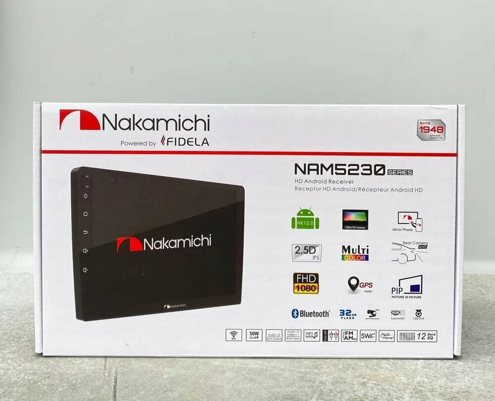 Автомагнитола "Nakamichi" NAM-5230 с Android на 7 дюймов