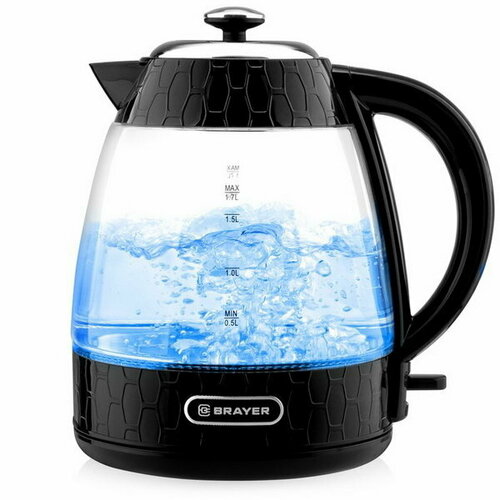 Чайник электрический 1047BR 2200 Вт 17 л стеклянный корпус 583000₽