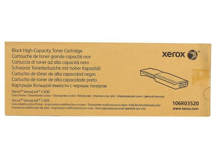Картридж Xerox 106R03520 для VersaLink C400/C405 черный 5000стр - фото №15