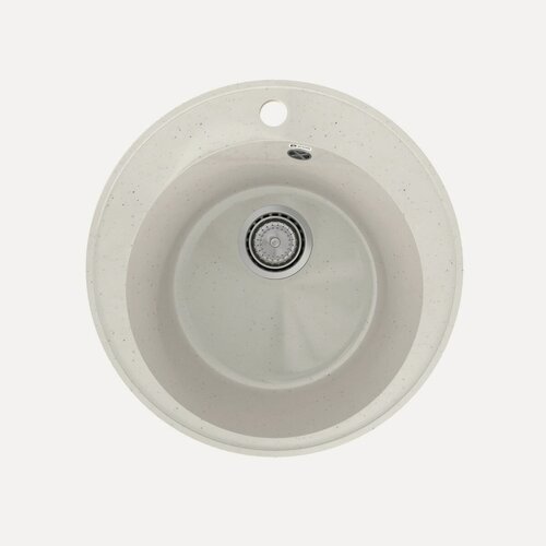 Изображение товара Кухонная мойка Practik PR-M-475-001 (без сифона), белый камень