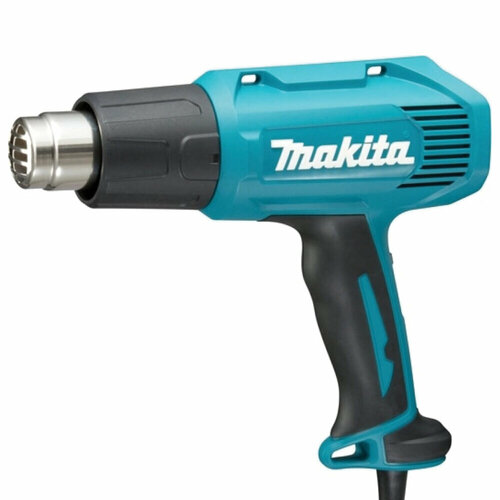 строительный фен makita hg5030k Фен технический сетевой, 1600 Вт, насадки 4 шт, 500 градусов, расход воздуха 500 л/мин, MAKITA HG5030K