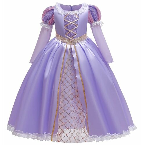 фото Платье mqatz, размер 130, фиолетовый