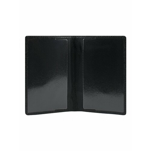 Обложка для паспорта Franchesco Mariscotti Обложка в стиле минимализм, черный