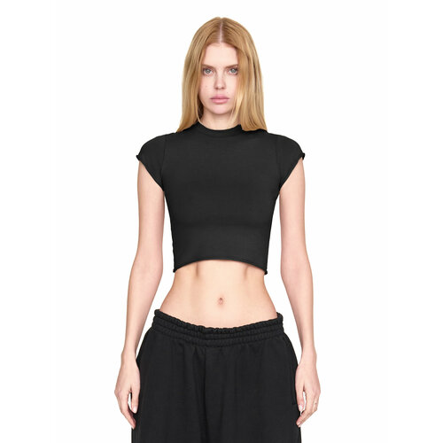 фото Топ xsai small tee, размер s, чepный
