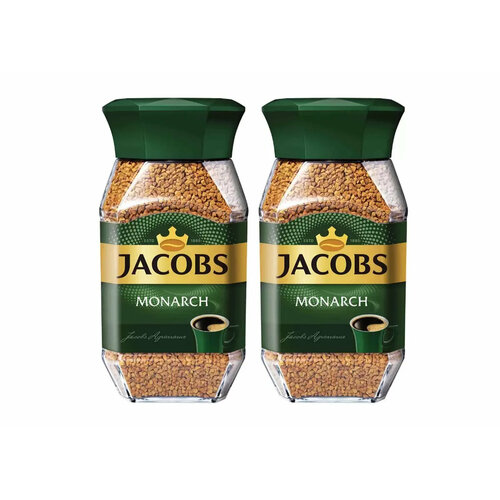 Кофе растворимый Jacobs Monarch, 95 г стеклянная банка (Якобс) х 2 шт