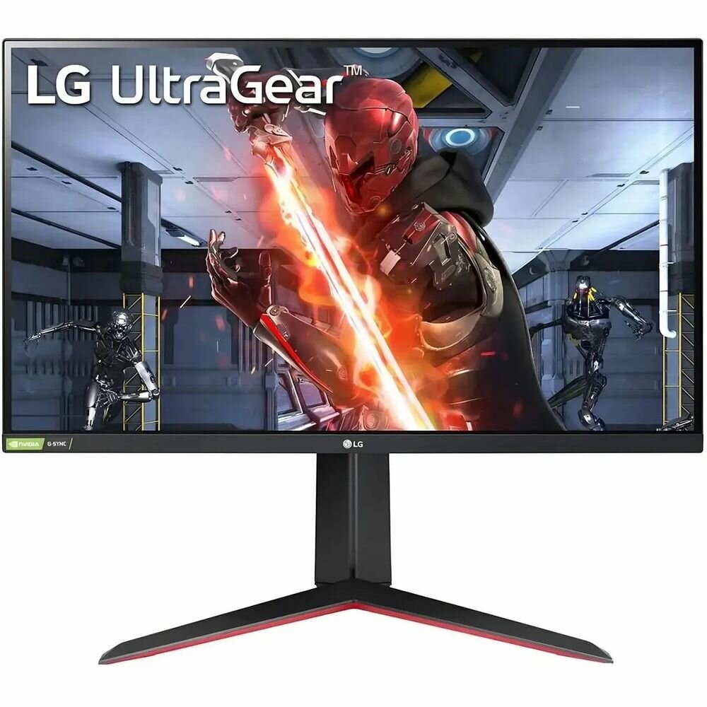 LG Монитор 27" LG 27GN650-B Black (IPS, 1920x1080, HDMI+HDMI+DP, 1 ms, 178°/178°, 350 cd/m, 1000:1, 144Hz) 27GN650-B