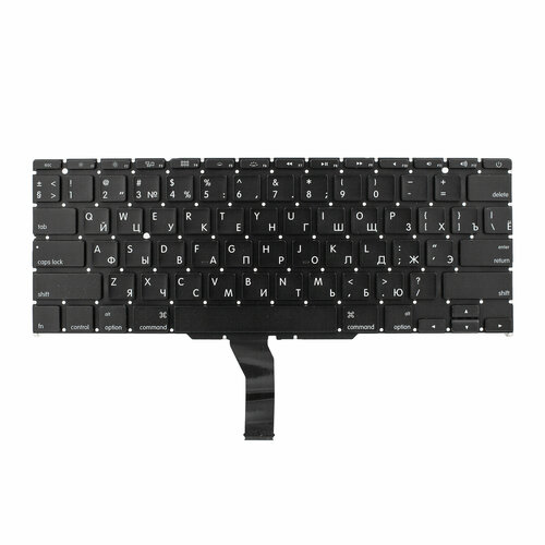 фото Клавиатура с подсветкой для ноутбука apple macbook air 11 a1370 mid 2011 / macbook air 11 a1465 early 2012 - 2015 - черная us enter der-kit