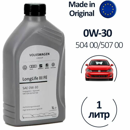 Моторное масло VAG GROUP Longlife III 0w-30 1L 2322₽