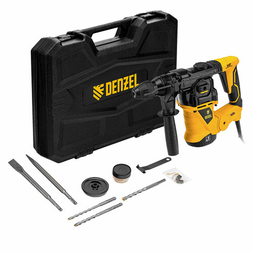 Перфоратор Denzel RHV-1250-30 без аккумулятора1250 Вт 12349₽