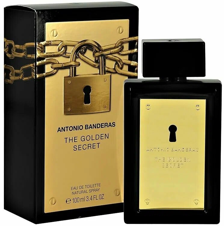 Туалетная вода Antonio Banderas The Golden Secret для мужчин, 100мл