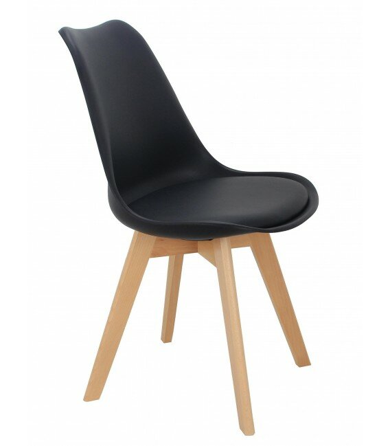 Стул Eames Bon чёрный