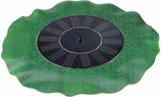 Фонтан плавающий ECOTEC "Лотос" Jet150A6, для пруда, 200 л/ч, 1,4 Вт, пластик