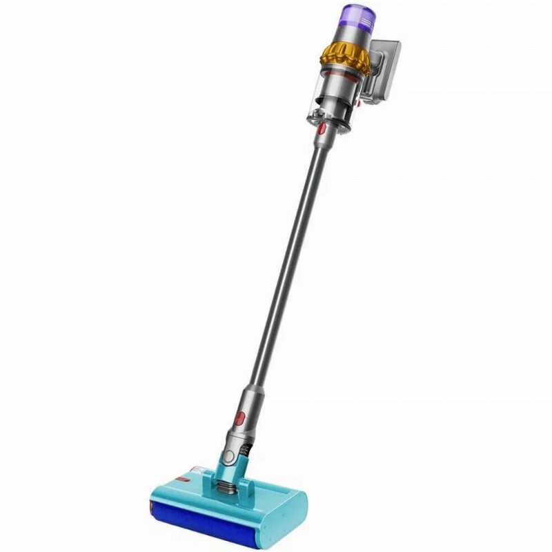 Пылесос Dyson V15s Detect Submarine (SV47), yellow/nickel (золотой/никель)