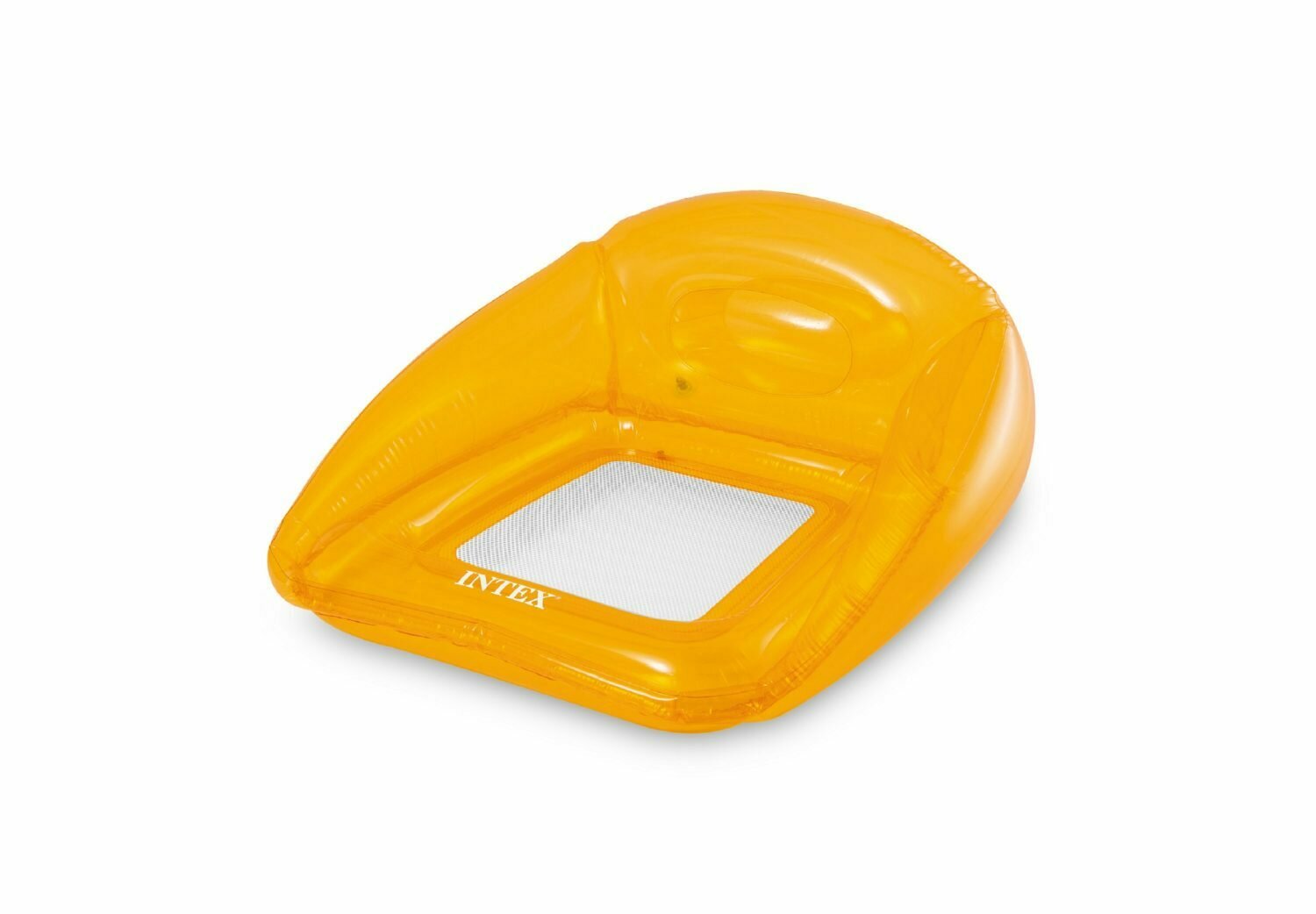 Надувное кресло Intex с сетчатым дном 104х 102 см от 6 лет