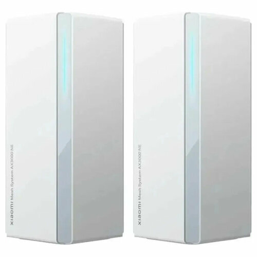 Роутер Xiaomi Mesh System AX3000 NE 2-pack DVB4464GL 11893₽