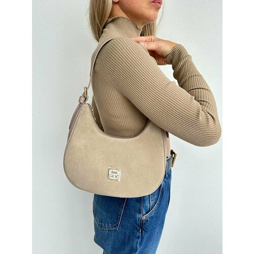 Сумка седло Ripani, фактура зернистая, голубой