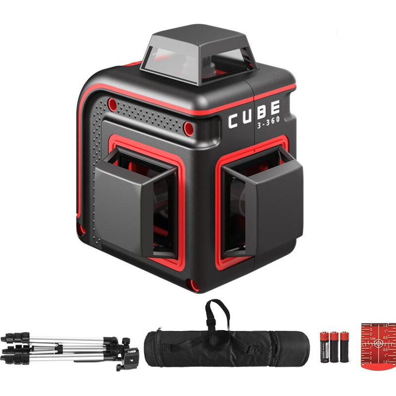 Лазерные Нивелиры Лазерный уровень ADA CUBE 3-360 Professional Edition