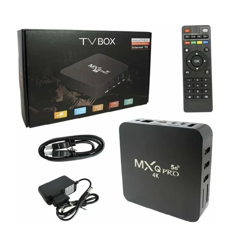 Смарт приставка MXQ Pro 4K 5G 2GB 16GB Черная 1600₽