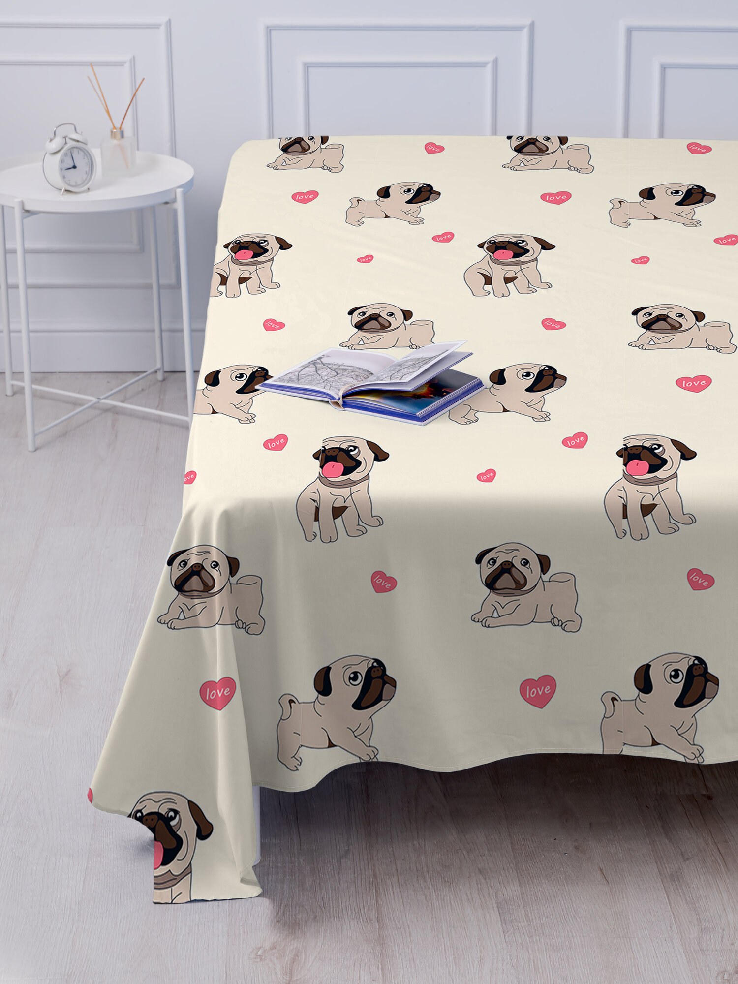 Простынь евро 215х240, классическая евро простынь, полисатин