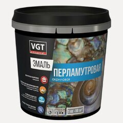 Изображение товара Эмаль акриловая перламутровая универсальная ВД-АК-1179 VGT (1кг) графит