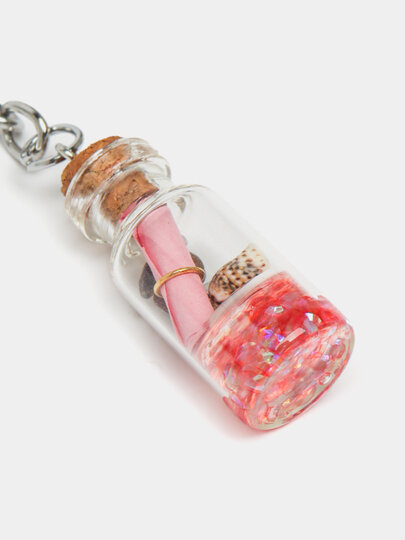 Брелок, розовый — фото 1