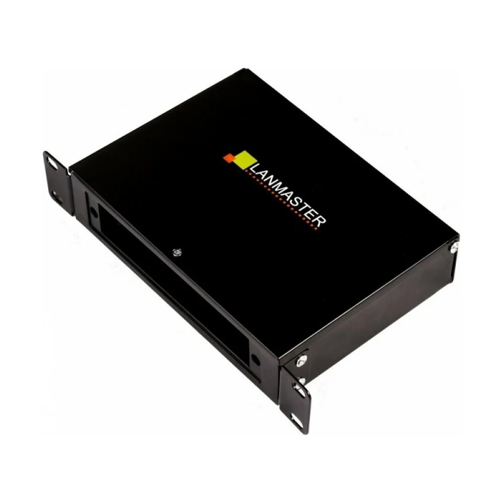 LANMASTER Адаптерная панель на 8 ST/FC адаптеров для кросса LAN-FOB10-1P LAN-FP10-8ST — фото 1