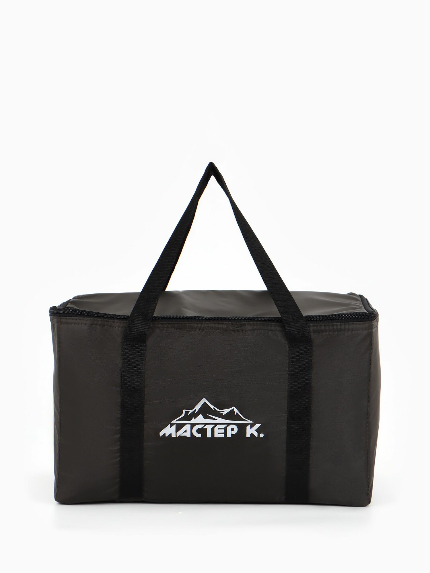 Термосумка и аккумулятор холода "Мастер К", 25 л, сохраняет холод до 6 ч, 40х24х24 см, хаки