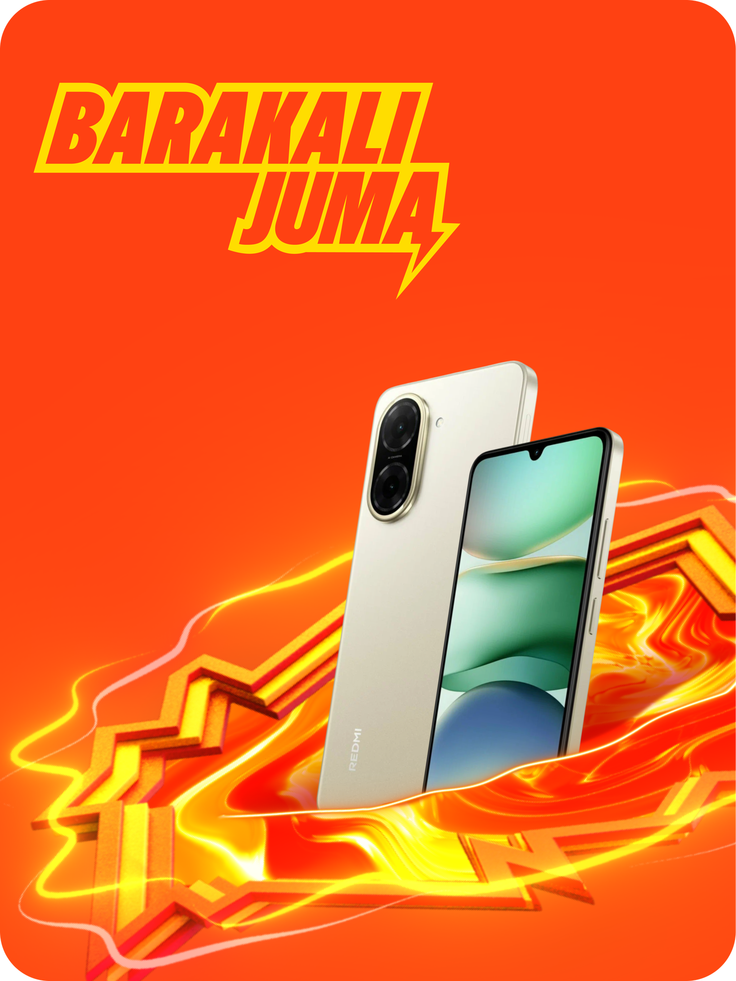 Смартфон Xiaomi Redmi A5 3GB 64GB, дисплей 6.88" IPS, 32mp камера, 5200 mAh