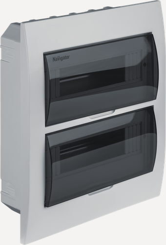 Изображение товара Щит распределительный электрический Navigator 93 808, встраиваемый, 24 модуля