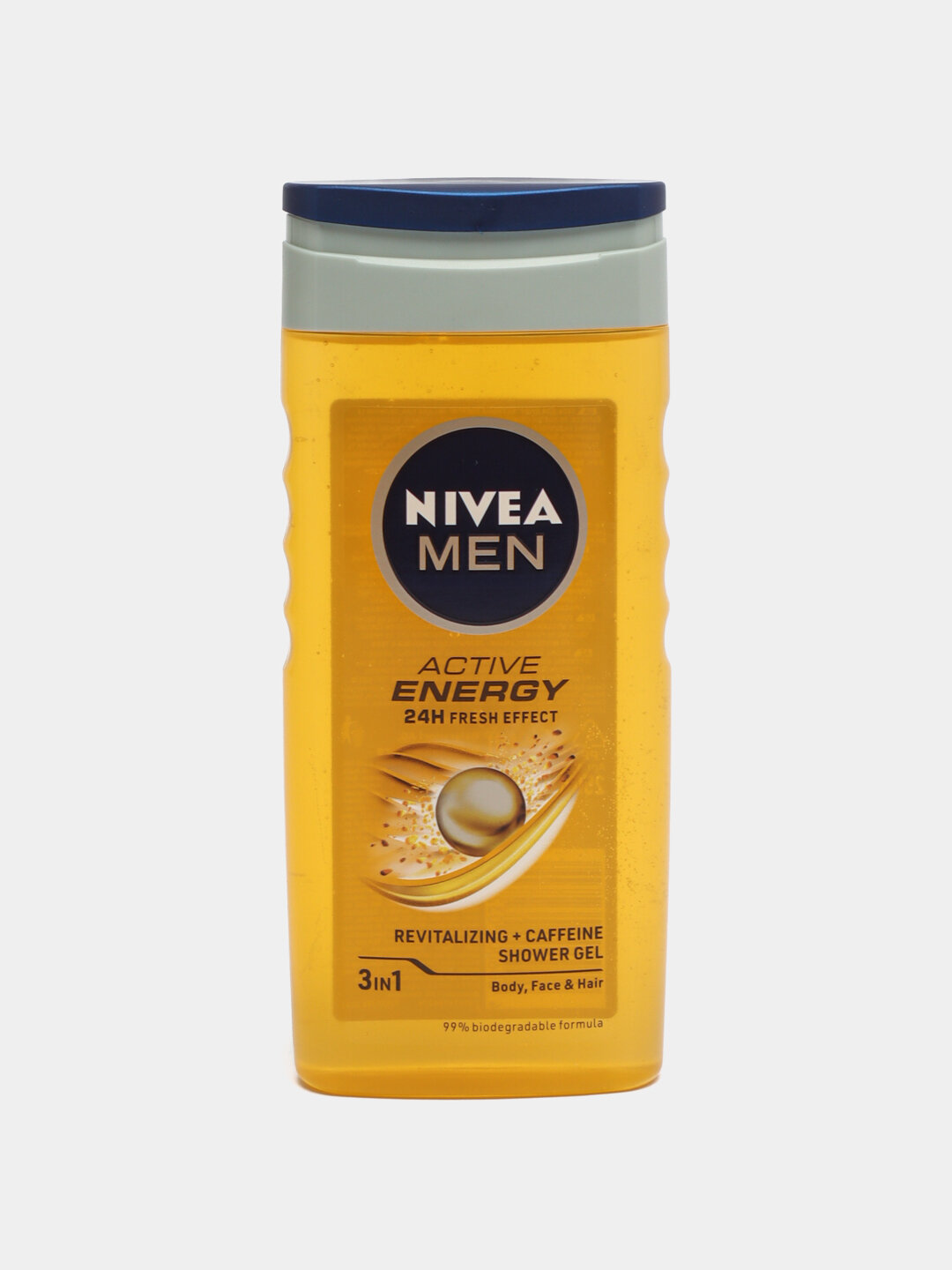 Гель для душа Nivea Men "Boost", 3 в 1, для тела, лица, волос, цитрус, 250 мл — фото 1