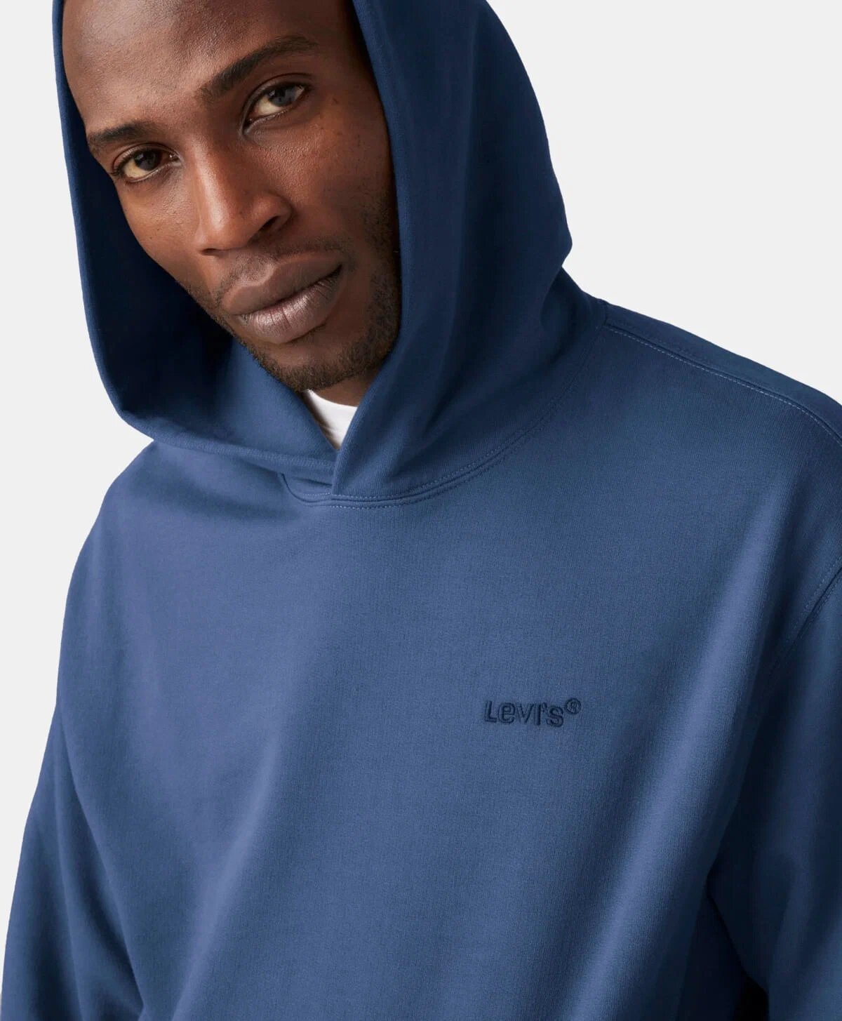 Худи Levi's, размер M, , синий — фото 1