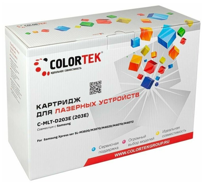 Картридж лазерный Colortek CT-MLT-D203E (203E) для принтеров Samsung