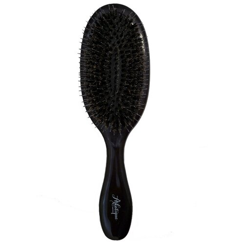 Расческа для нарощенных волос черная