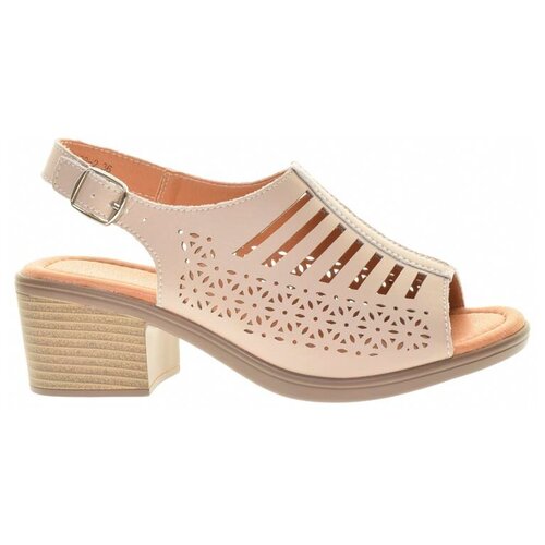 фото Босоножки el tempo женские летние, размер 40, цвет бежевый, артикул clog1 lqet2102-2