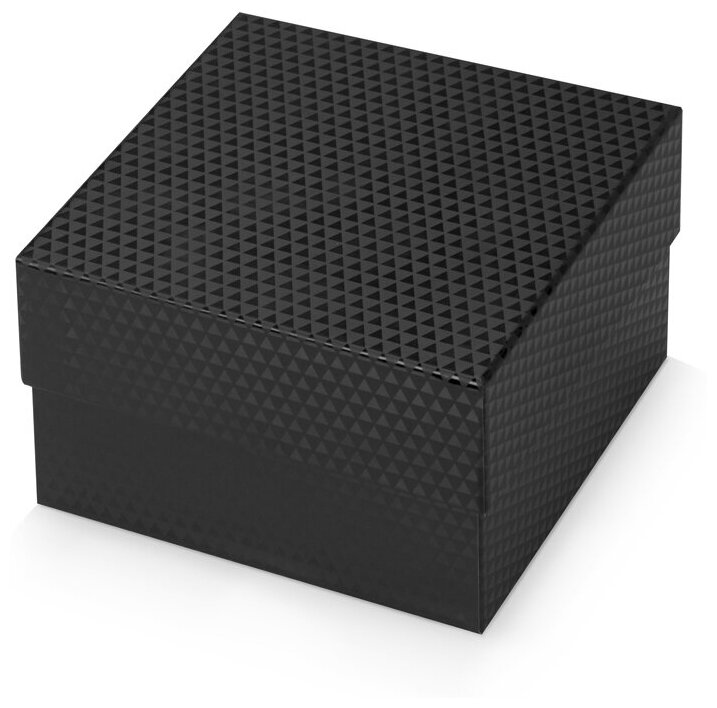 фото Коробка для подарка "Gem S" из ламинированного картона, внешний размер 15,7х15,7х10,5 см, внутренний - 15х15х10 см, цвет синий / Подарочная упаковка