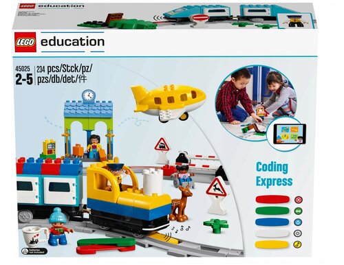 Конструктор LEGO Education PreSchool DUPLO 45025 Экспресс Юный программист, 234 дет.