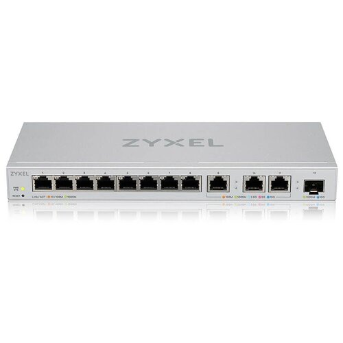 Коммутатор Zyxel XGS1250-12-ZZ0101F (L2) 8x1Гбит/с 1SFP+ управляемый